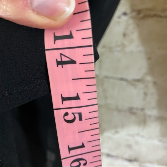 Forever21 black boho sheer top size medium - Picture 8 of 9